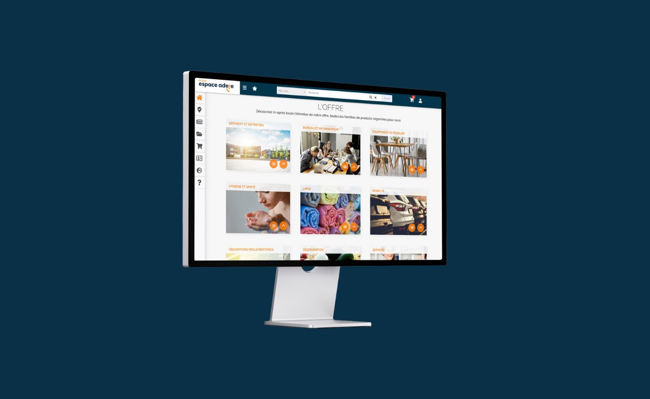 Illustration mockup Adere